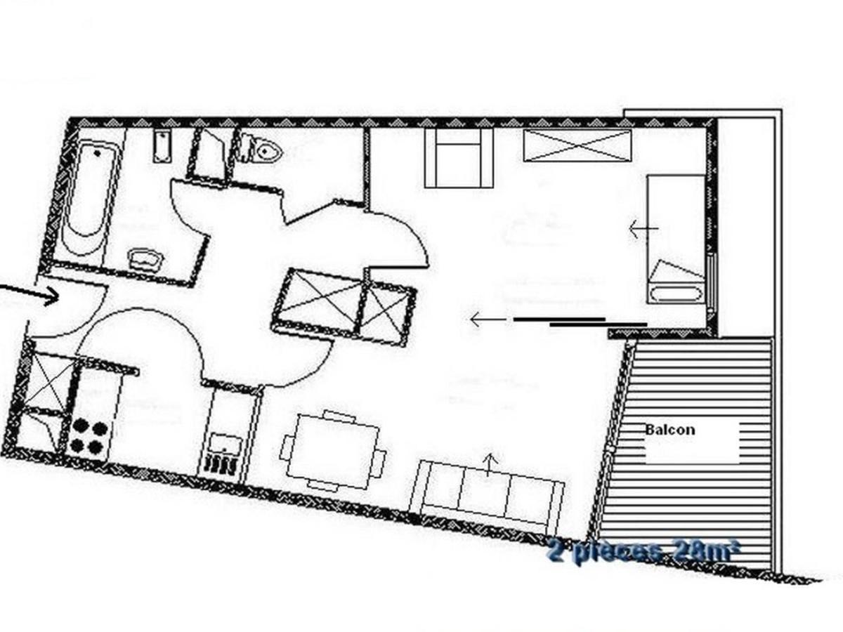 Appartement Montagne Renove - Balcon, Parking, Proche Pistes, Commerces Et Navettes - Fr-1-344-800 Saint-Martin-de-Belleville Eksteriør billede